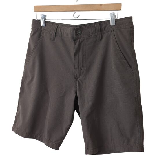 prAna Men's Shorts Size 324 Outdoor Daily Hiking Olive Green Bermuda Athletic - Picture 1 of 6
